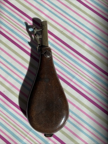 Leather and brass powder - leather,
