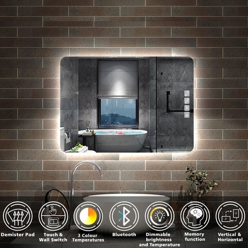 Bluetooth bathroom mirror - bathroom,