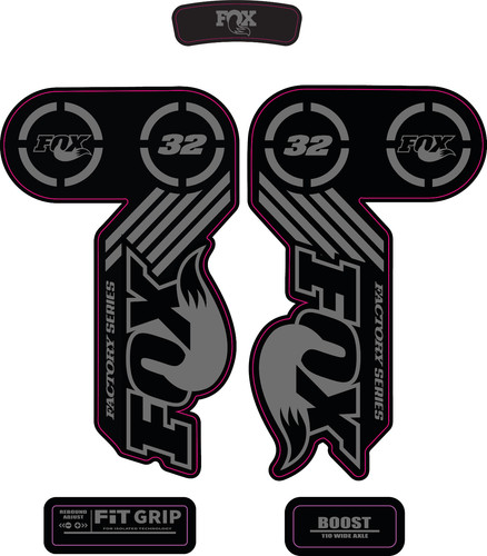 Fox factory forks - fox, decals