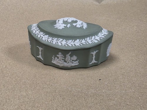 Wedgwood jasperware sage green - sage,