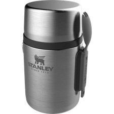 Stanley Adventure Food Jar 0.53L Stainless Steel Vacuum Flask with Spork