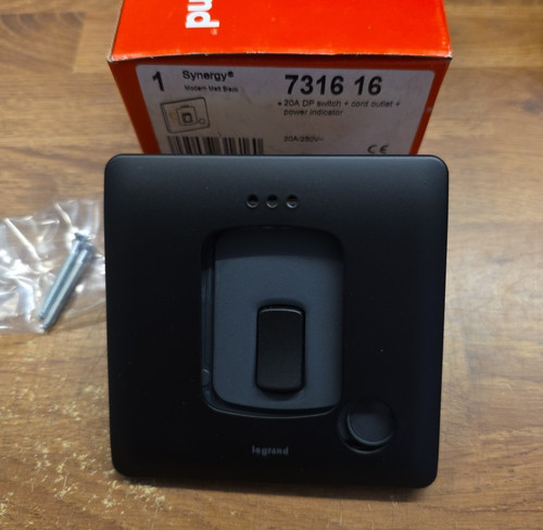 Legrand 20a switch cord - switch, +