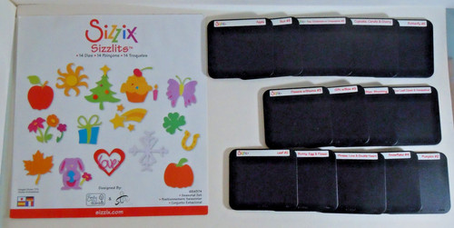 Sizzix sizzlits seasonal set - sizzlits,