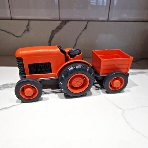 Green toys farm tractor - tractor, toy