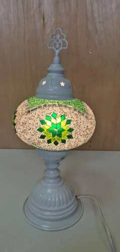 Turkish mosaic table lamp - mosaic,