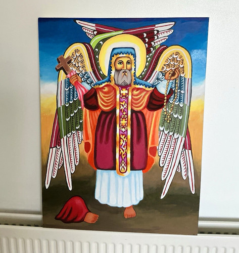 Hand painted ethiopian - painted,