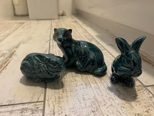 POOLE BLUE GLAZED BADGER