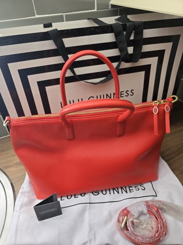Lulu guinness orange grain - lulu,