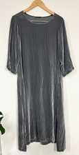 Grey Velvet Dress by Grizas -