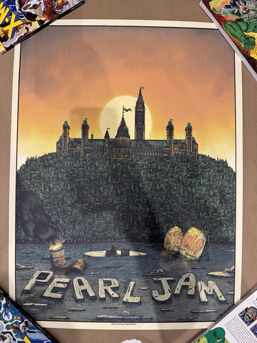 Pearl jam ottawa 2020 - pearl, poster