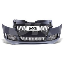 TTRS STYLE FRONT BUMPER PRIMER FINISH W/ GRILLES FOR AUDI TT MK2 8J 2006-2014