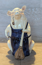 Majolica Pig Money Box Vintage