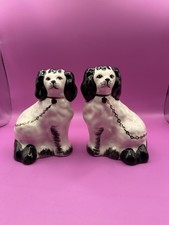Pair of Vintage Staffordshire