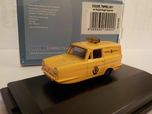 Model car reliant regal - model, car,