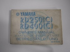 Yamaha RD250C / RD400C Owner's Manual