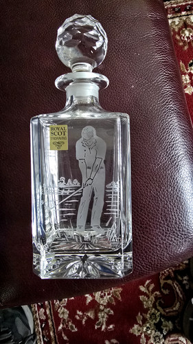 Royal scot crystal decanter - royal,