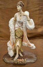 Vintage Art Deco Leonardo Collection  "Elegance" Figurine 8.75" Beautiful 1995