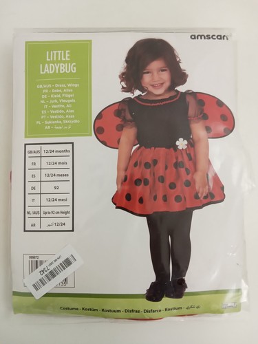 Little ladybug costume baby - little,