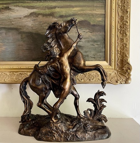 Vintage antique large - or,