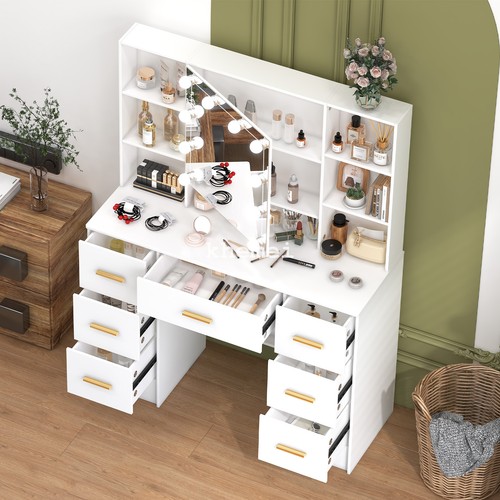 Dressing table vanity makeup - table,