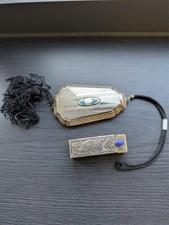 Art Deco Guilloche Enamel