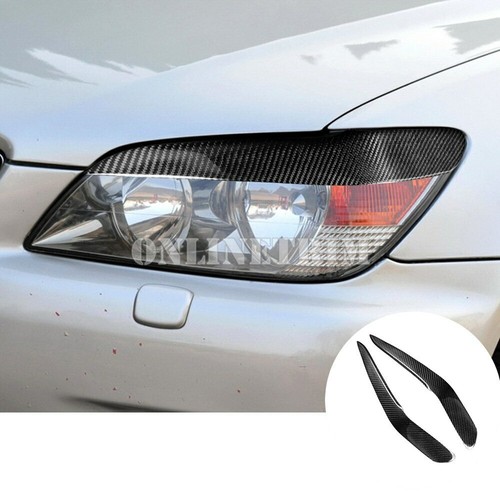 Carbon fiber headlight eyebrow - headlight,