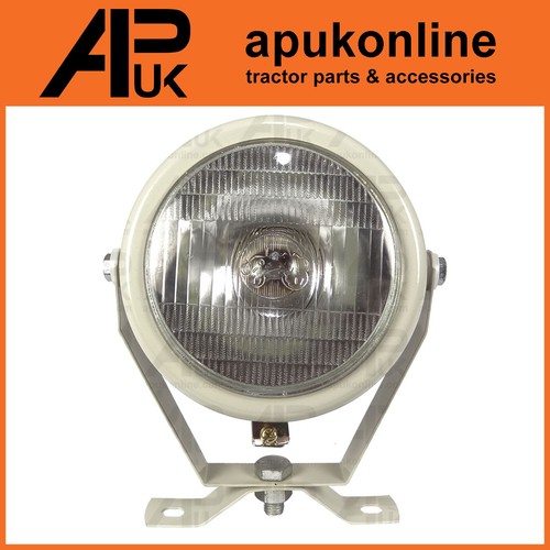 White plough digger work lamp - white,