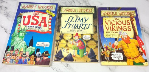 Horrible histories book set - horrible,