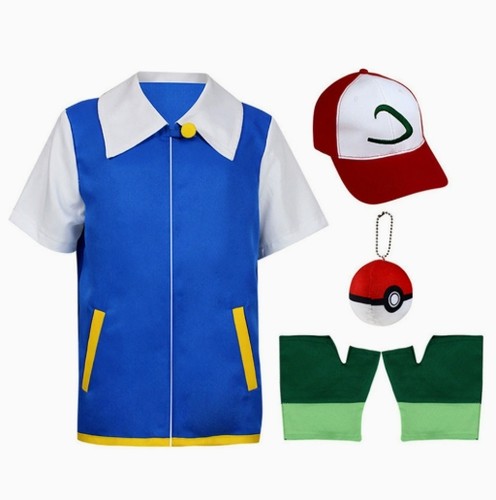 Mens ash ketchum - ketchum, cosplay