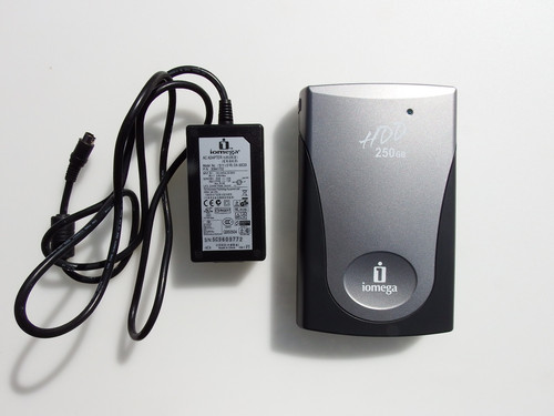 Iomega hdd 250gb external - hdd,
