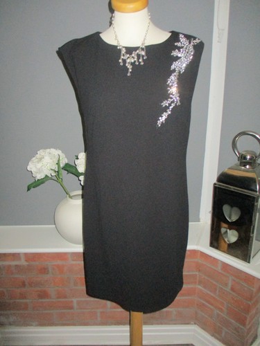Monsoon black embellish - ex,