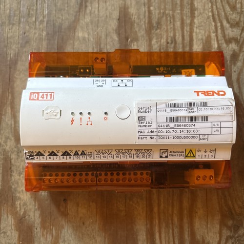 Trend iq411 24vac controller - trend, iq411/24vac