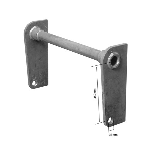 Weld manitou loader bracket - weld,