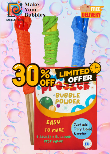 Huge bubble wand - wand, kit,