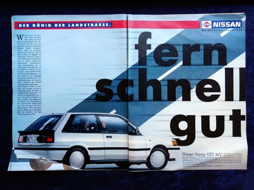 Nissan sunny gti - sunny, original