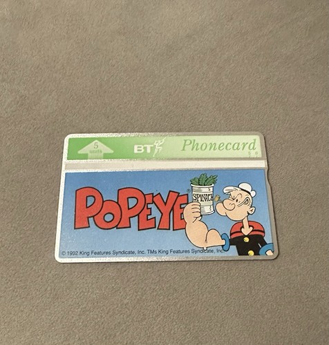 Phonecard popeye very - bt,