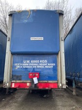 HGV Curtain Side Trailer Tri