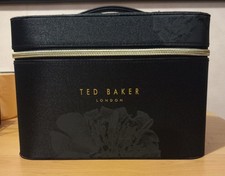 Ted Baker black Vanity Case Storage Box . Brand new.