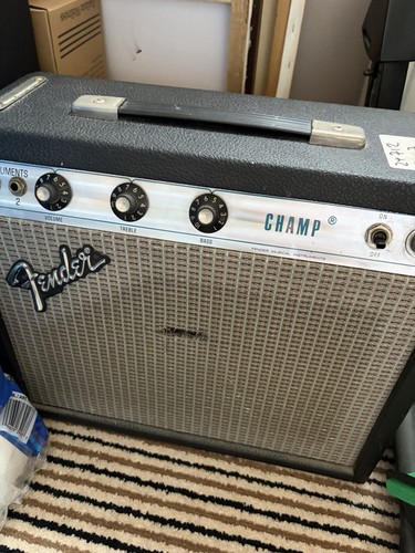 Vintage fender champ - fender, valve