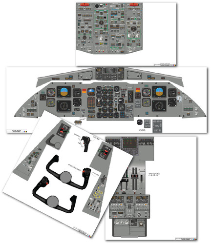 Atr42 600 cockpit - cockpit, training