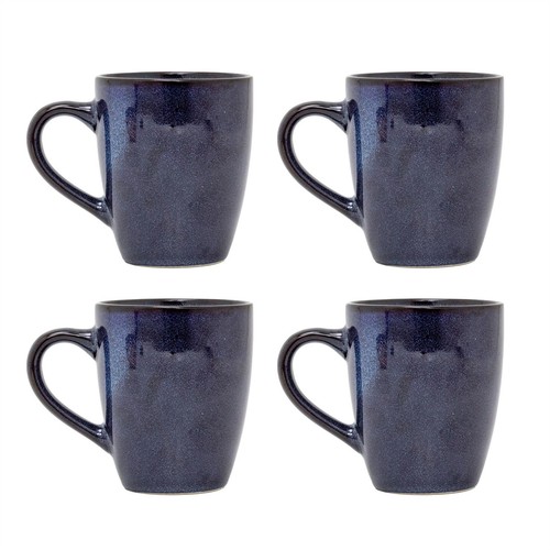 Set blue reactive glaze - of,