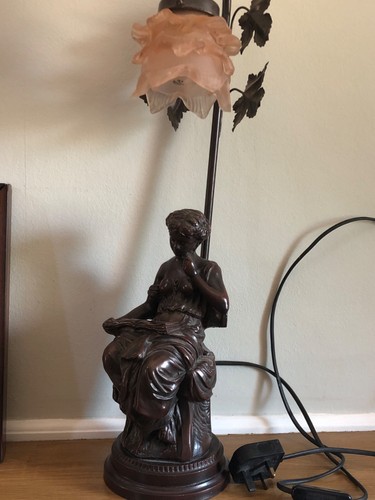 Vtg art nouveau style table - vtg,