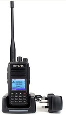 Retevis RT3S DMR Dual Band, DCDM DTMF, Digital Two Way, Compatible with MOTOTRBO