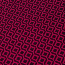 Burgundy Diamond Jacquard