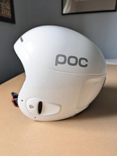 POC Skull X Ski Helmet White Size XL 59-60 cm Bone Shell 2.0 Full Ear