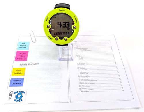 Suunto zoop novo wrist scuba - suunto,