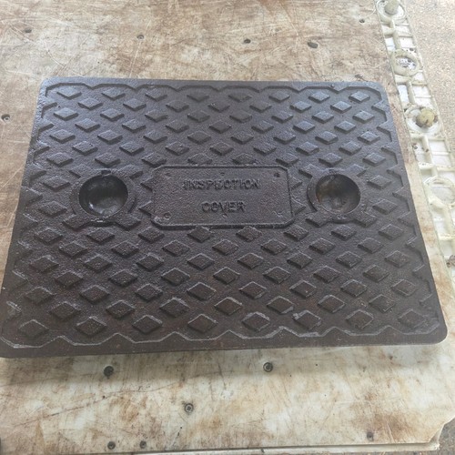 Cast iron manhole drain - manhole,