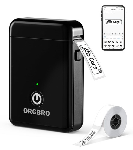 Orgbro label maker machine - orgbro,