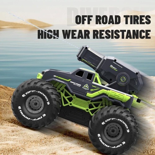 Amphibious stunt car - stunt,