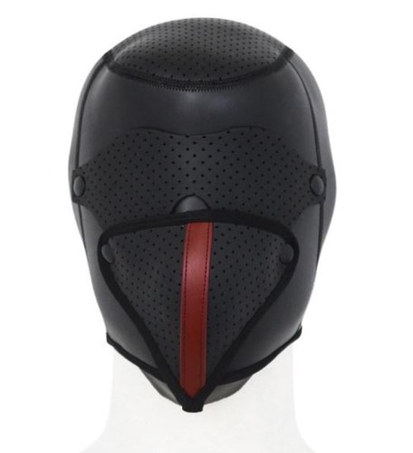Black red nylon - black, &
